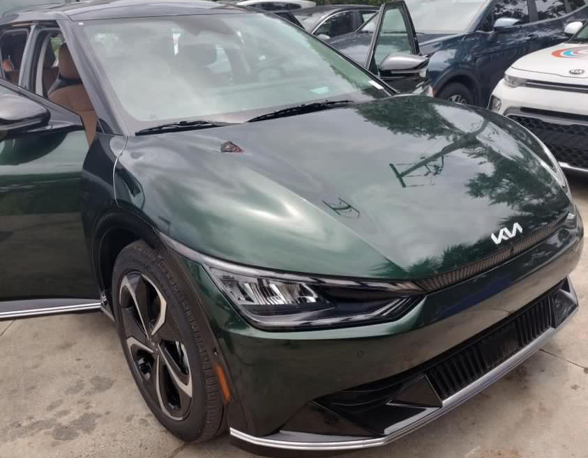 KIA EV6 Limited Edition Leaked Ahead Monterey Car Week
