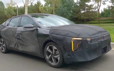 KIA K4 Spied In & Out