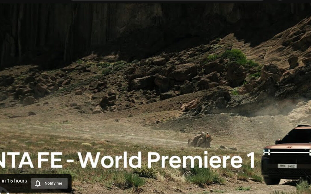 All-New Hyundai Santa Fe World Premiere: Watch it Live!