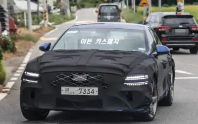 Genesis G80 Sport Facelift Spied