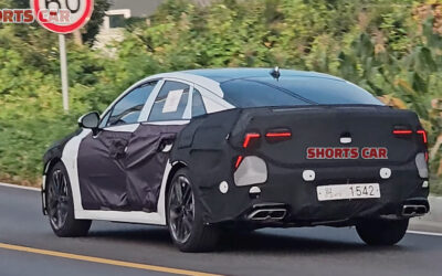KIA K5 GT Facelift Spied In & Out