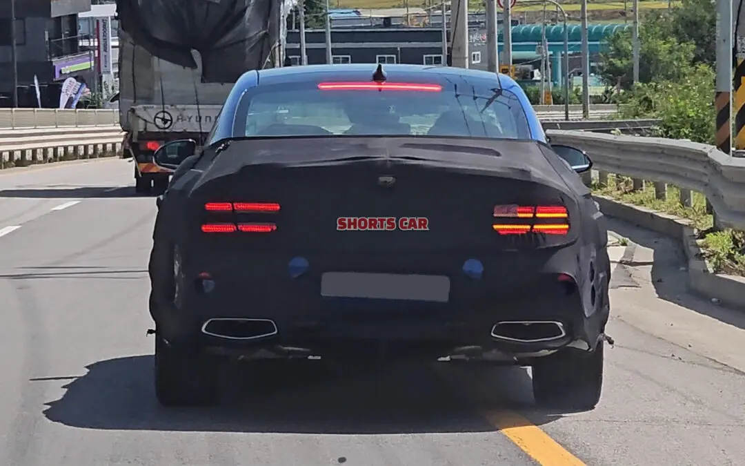 Genesis G80 Facelift Spied Testing