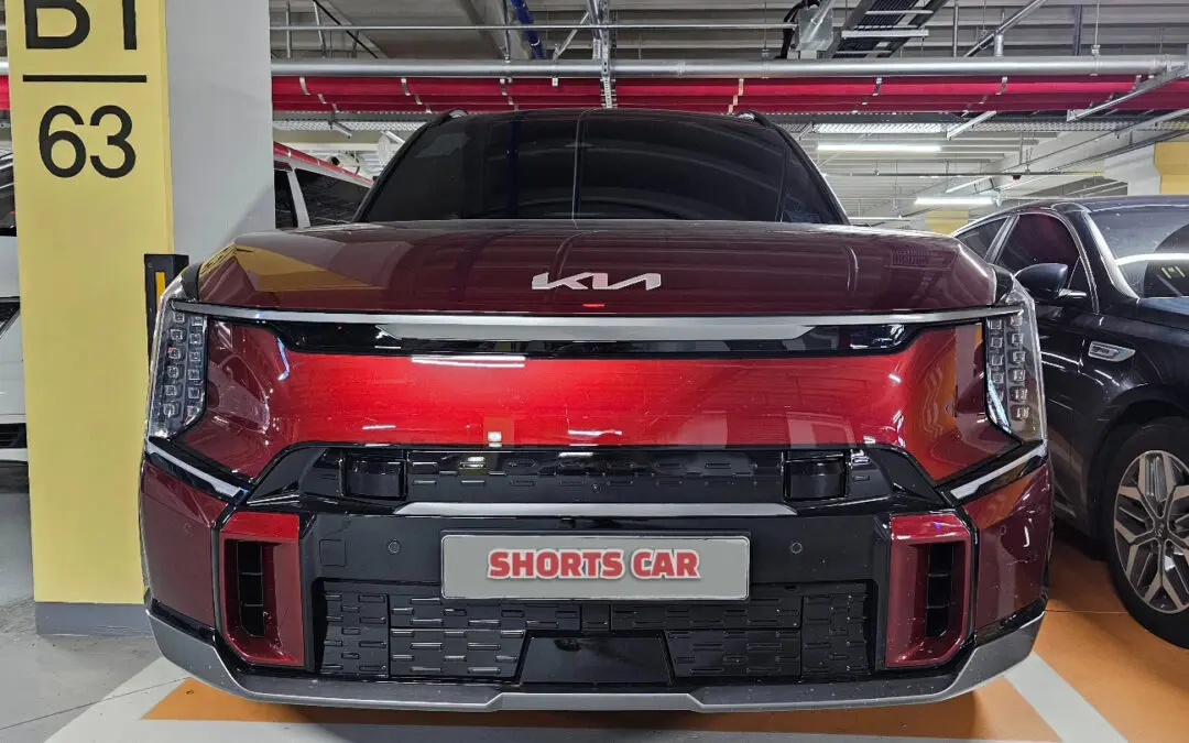 KIA EV9 Autonomous Level 3 Prototype Spied