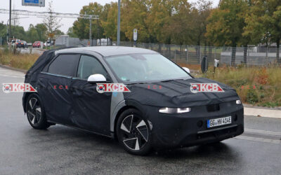 IONIQ 5 Facelift Spied Testing in Europe