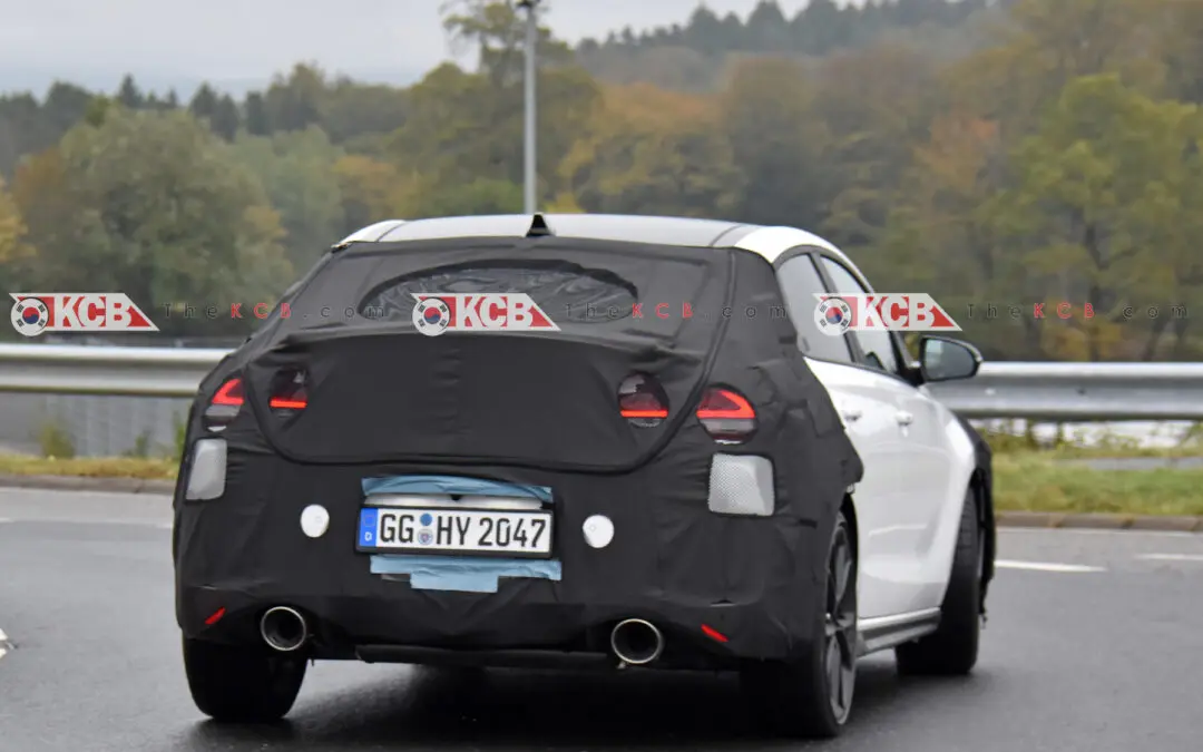 Hyundai i30 N Fastback Facelift Spied