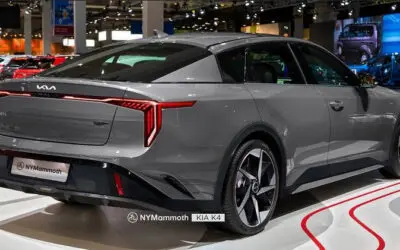 KIA K4 Rear Design Rendering