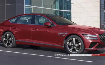 Genesis G80 Facelift Rendering