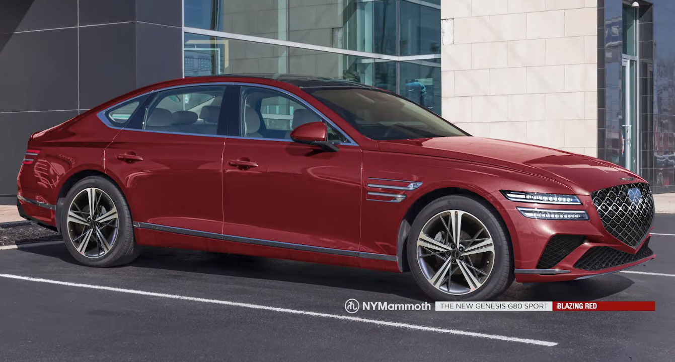 genesis g80 facelift rendering