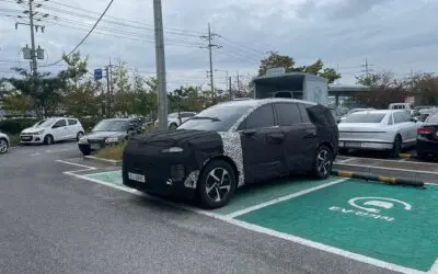 Hyundai IONIQ 7 Spied with Camera Mirrors