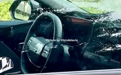 KIA K4 Interior Caught Undisguised