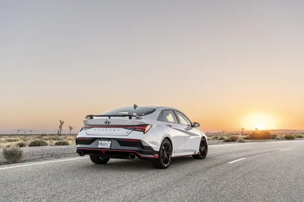 Refreshed 2024 Elantra N Lands in the U.S