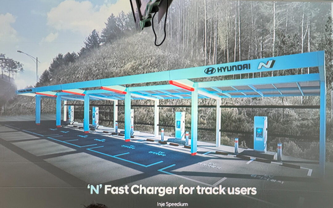 Hyundai Opens N Brand Fast Charging Station in Inje Speedium