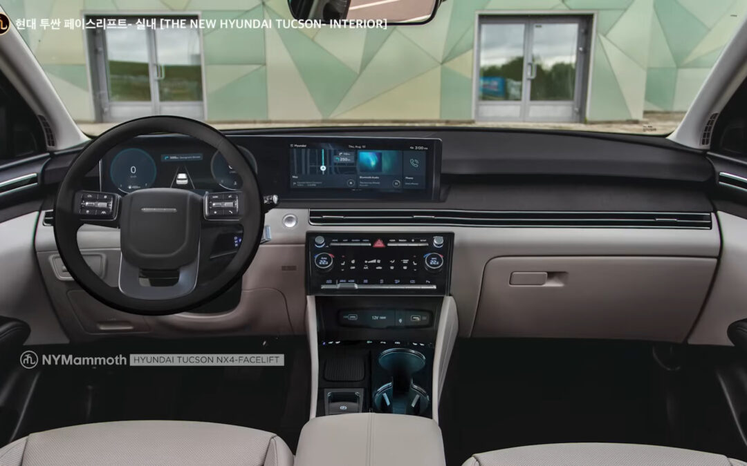 Hyundai Tucson Facelift to Have Santa Fe-Like Interior
