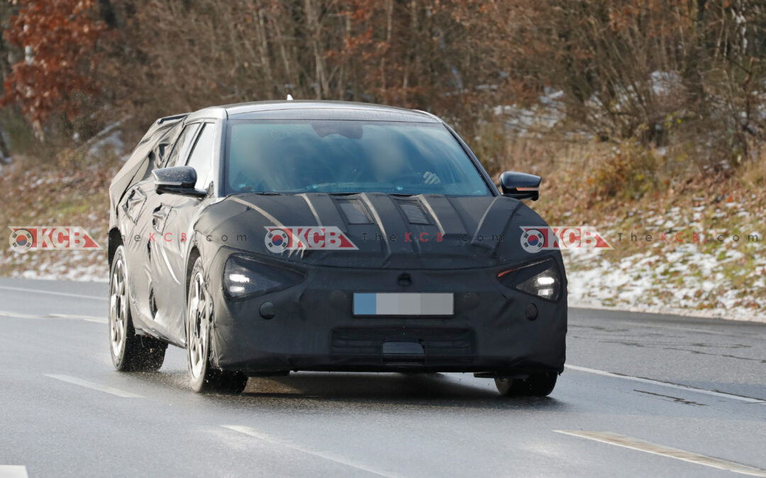 KIA EV6 Facelift Spied in Europe