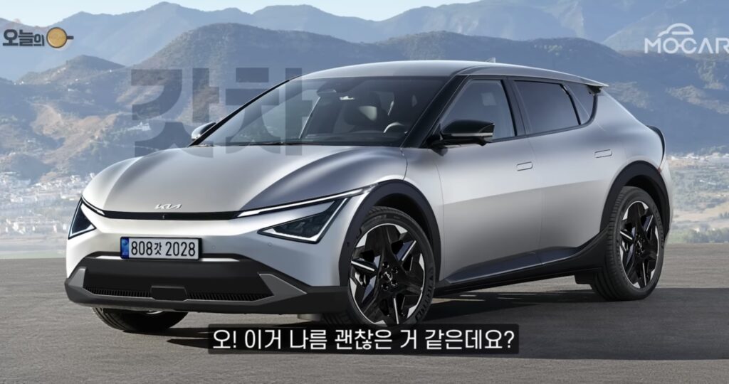 KIA EV6 Facelift Rendering Korean Car Blog