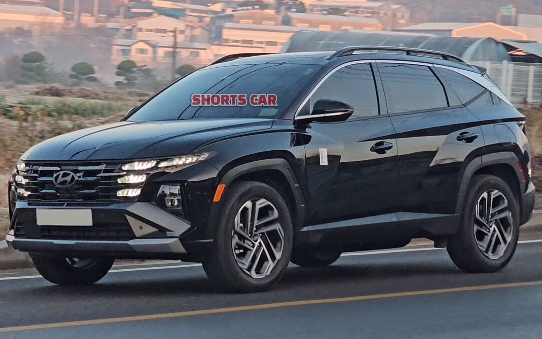 US-Spec Hyundai Tucson Facelift Spotted Undisguised
