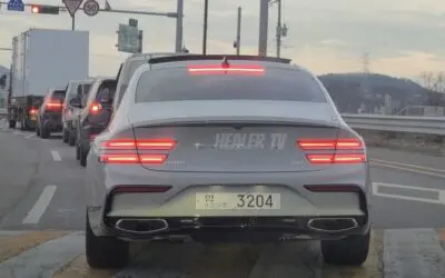 New Genesis G80 Already Captured in the Wild