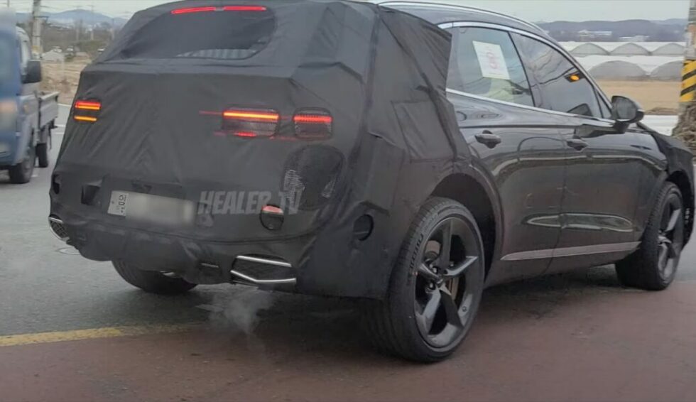 Genesis GV70 Facelift Spied Up Close - Korean Car Blog