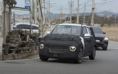 Hyundai CASPER Facelift Up Close