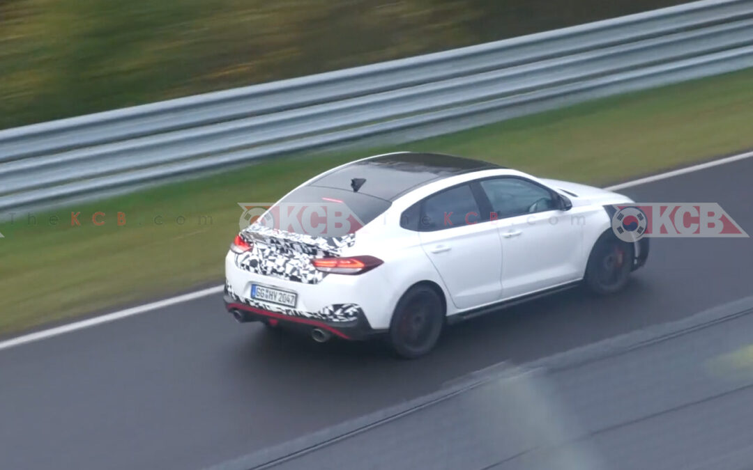 Hyundai i30 N Fastback Spied Making Some Noise at Green Hell