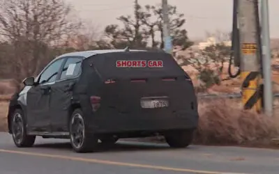 Hyundai KONA Electric N-Line Spied