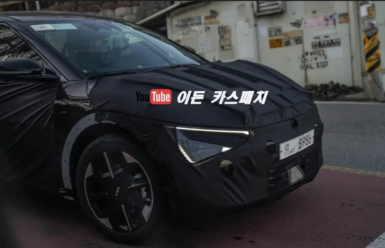 kia ev6 facelift production lights1
