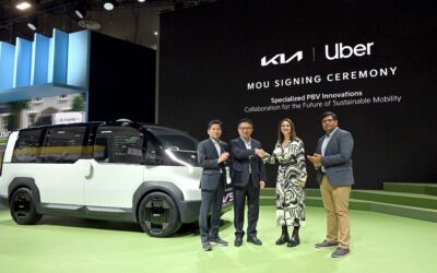 Kia Signs MoU to Offer Ride Hailing PBVs with Uber