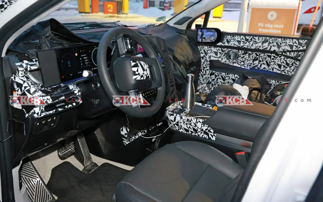IONIQ 7 Spied In & Out During Winter Test