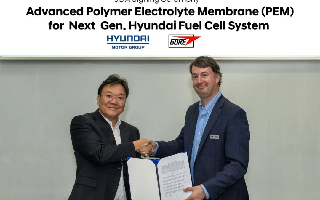 Hyundai Motor & Kia to Develop Polymer Electrolyte Membrane with Gore for Hydrogen FCEV