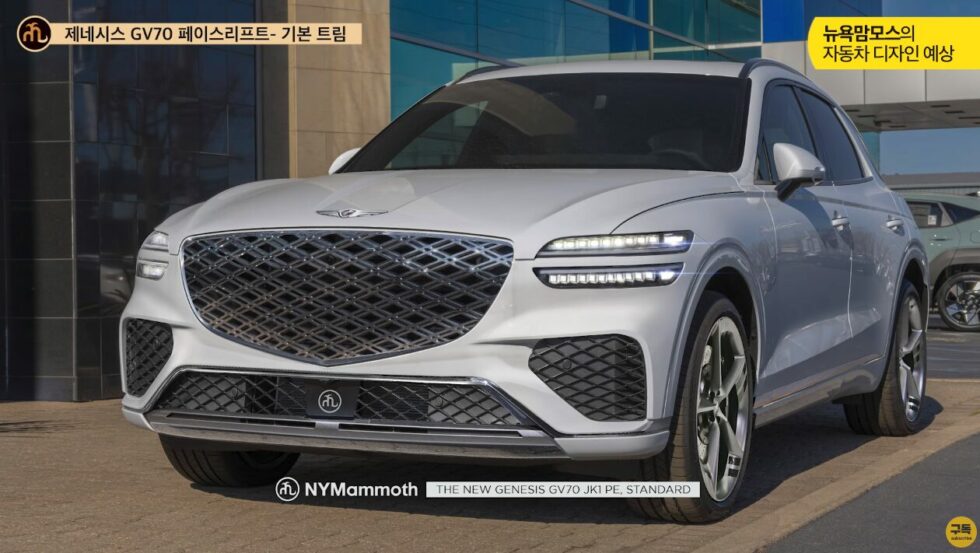 Genesis GV70 Facelift Anticipating the Evolution of South Korean