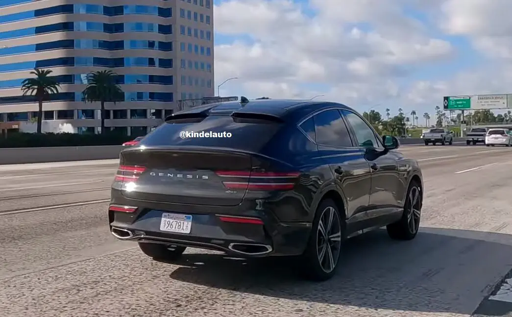 US-Spec Genesis GV80 Coupe Spied in Video