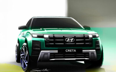 Hyundai Unveils All-New Creta Design in Sketch