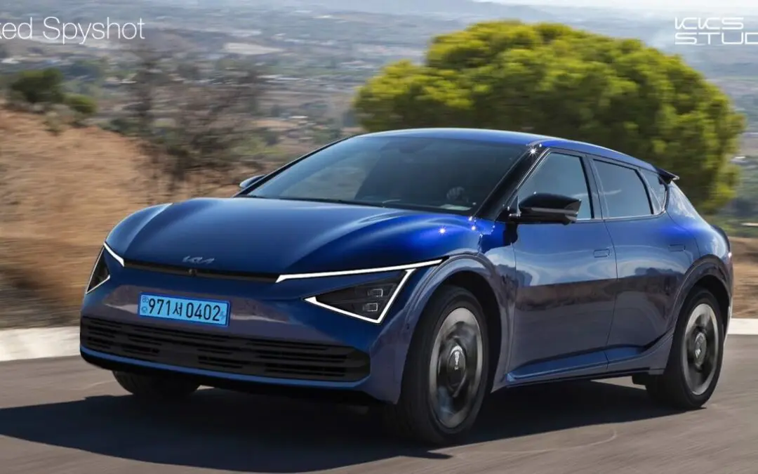 KIA EV6 Facelift Rendering