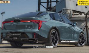 kia k4 rendering rear nymammoth