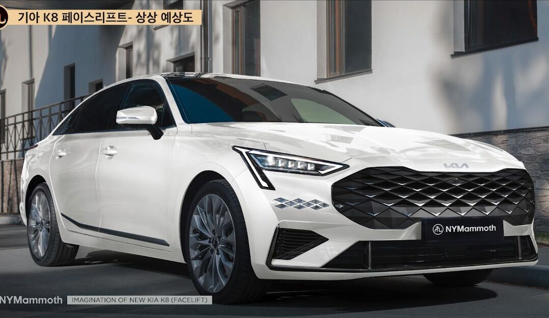 KIA K8 Facelift Rendering, Slight Changes