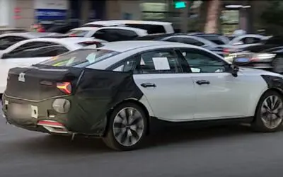KIA K8 Facelift Spied Testing
