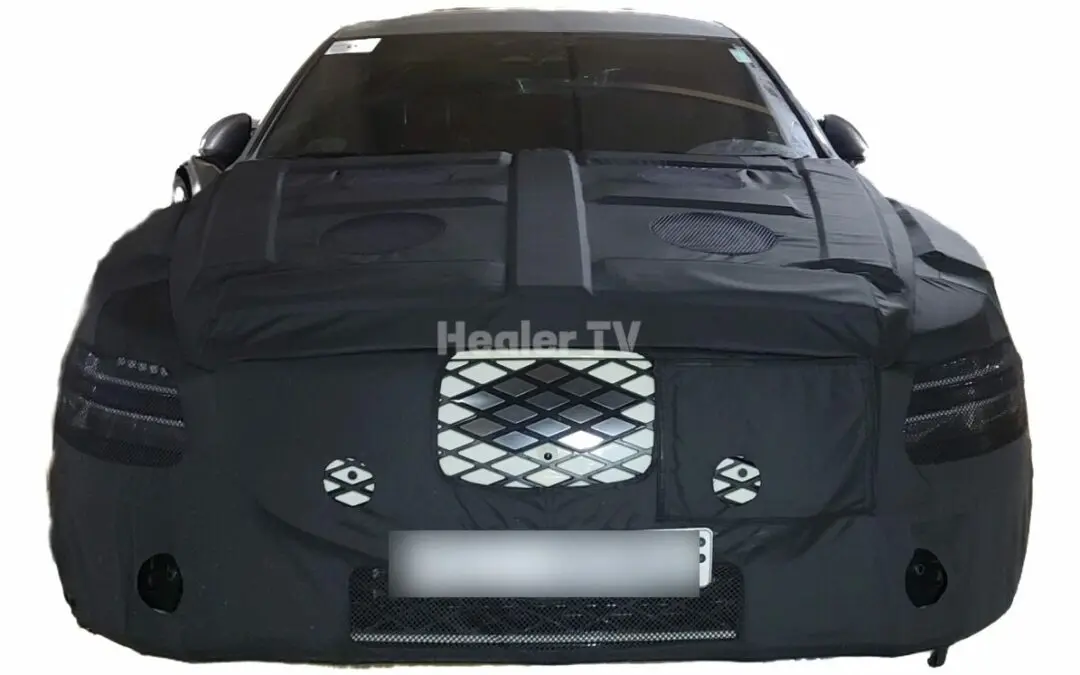 2025 Genesis G80 Electrified Facelift Spied