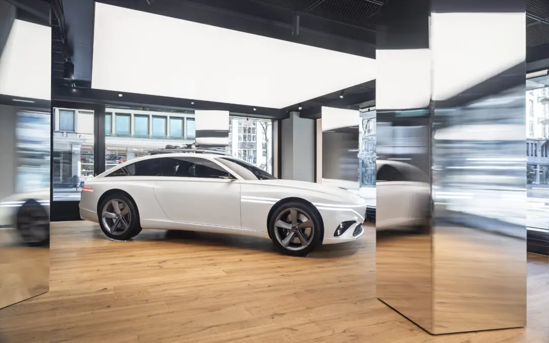 Genesis Showcases X Snow Speedium, GV70 Snow at Genesis Studio Geneva