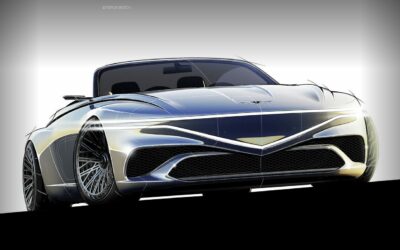 Genesis X Convertible Electric Sports Car Set for 2026 Release