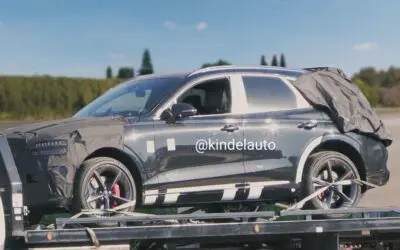 US-Spec Genesis GV70 Sport Facelift Spied
