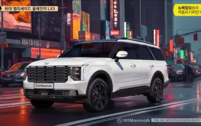 New Generation Hyundai Palisade Rendering