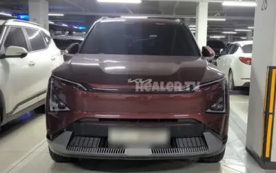 Korean-spec KIA EV5 Spied Undisguised