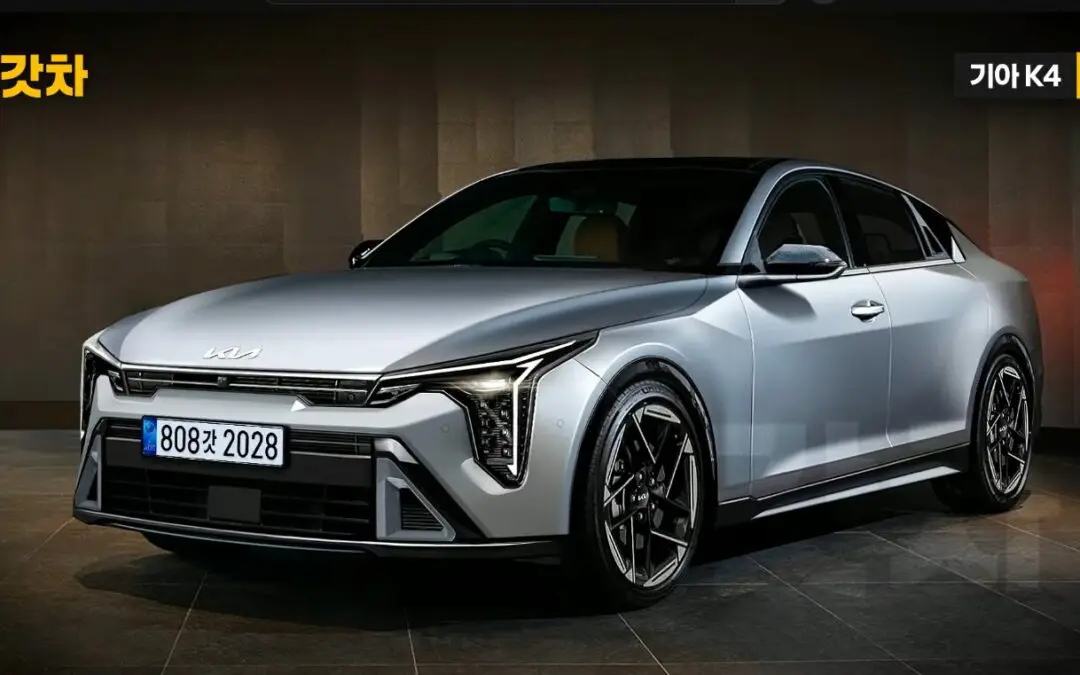 The All-New KIA K4 Sedan: A Glimpse Into the Future Sedan