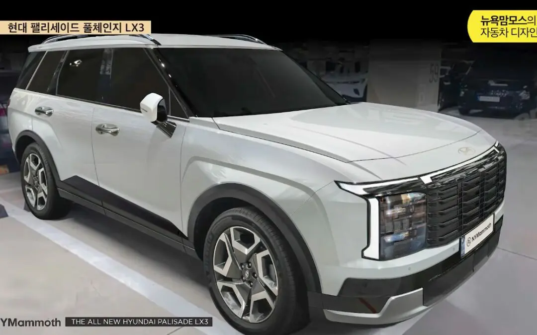 Hyundai Palisade Rendering After Latest Spy Shots