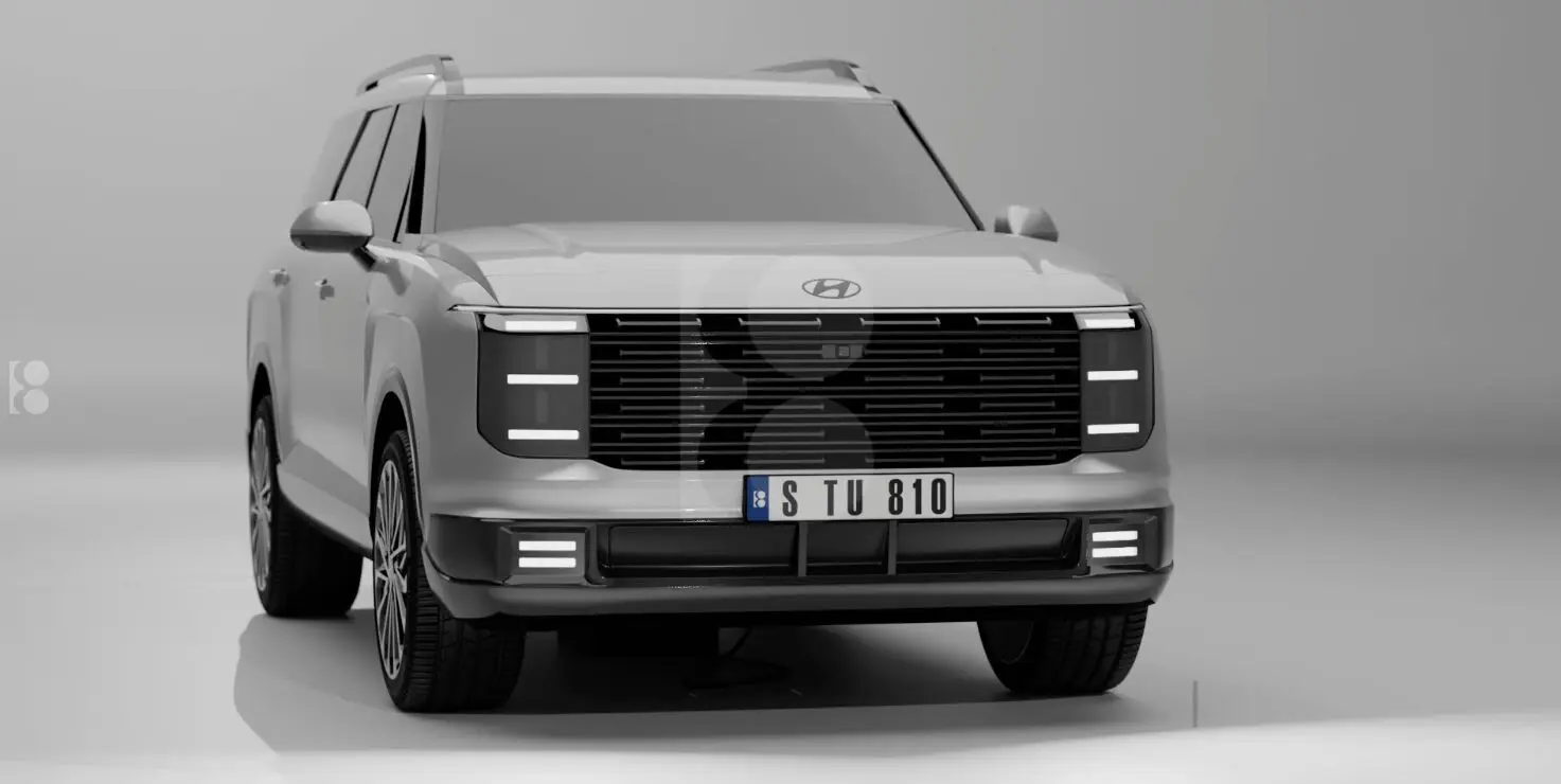 2026 hyundai palisade rendering