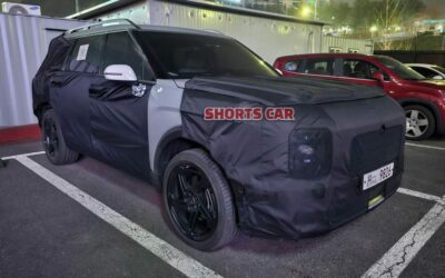 Hyundai Palisade Spied In & Out, Captain Chairs