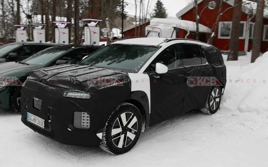 Hyundai IONIQ 9 Spied Testing in the Arctic Circle