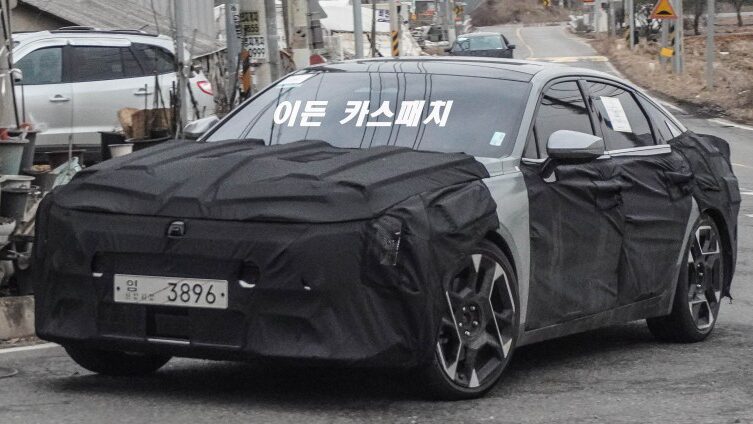 kia k8 facelift spied up close 3 - Korean Car Blog