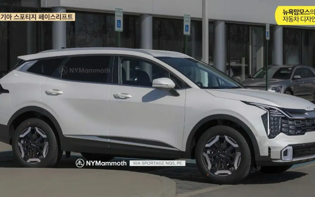 Kia Sportage Facelift Rendering