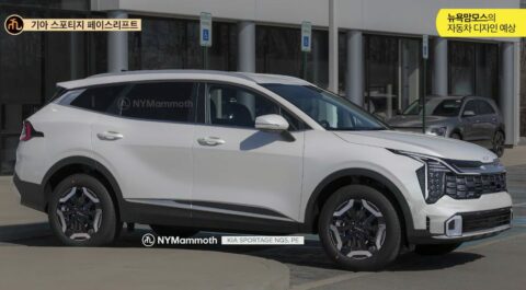 Kia Sportage Facelift Rendering - Korean Car Blog